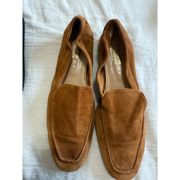 Coach and Four Suede Loafers - Size 10M - Made in Italy - Picture 2 of 5